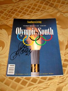 Summer Olympics Softball Dot Richardson Autographed Southern Living