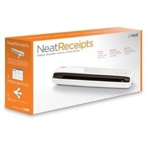 NeatReceipts Mobile Scanner Digital Filing System for PC model NM 1000