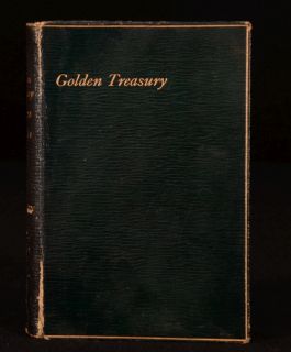 1890 The Golden Treasury of The Best Songs and Lyrical Poems Palgrave