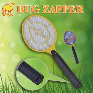 Handheld Electronic Fly Swatter Mosquito Killer Bug Zapper Tennis