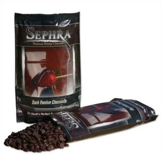 Sephra Premium Dark Fondue Chocolate 20 lb Box 28004