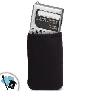 DuraNeoprene Protective Sleeve for Sony ICF S10MK2 Pocket AM/FM Radio