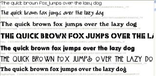 000 Microsoft Windows PC Fonts Collection TTF True Type Fonts
