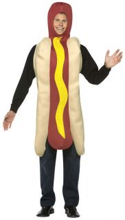 hot dog costume buns food adult standard mascot party picnic halloween