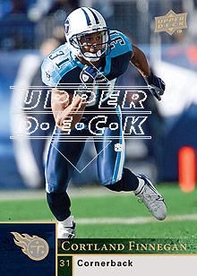 2009 upper deck 192 cortland finnegan