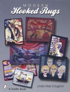 Modern Hooked Rugs Collectors Reference   Wool Folk Art, Floral Icons