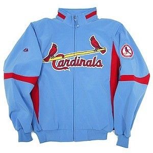 St Louis Cardinals MLB Cooperstown Therma Base Premier Jacket by