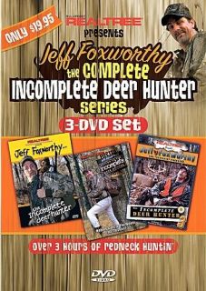 Jeff Foxworthy The Complete Incomplete Deer Hunter 3 DVD Trilogy Set