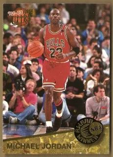 Michael Jordan 92 93 Fleer Ultra NBA Award Winner