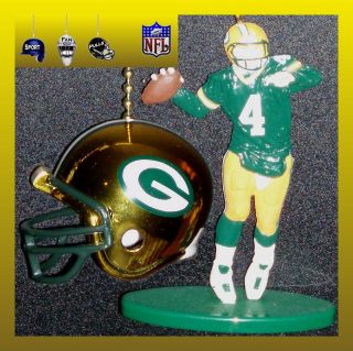  Packers Brett Favre Figure Choice of Football Helmet Fan Pulls