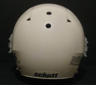  White Youth Medium Regular Football Helmet Kids Face Mask
