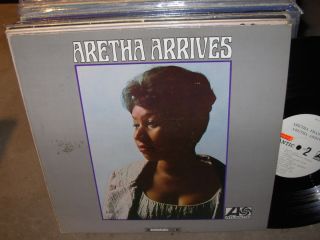 Aretha Franklin Arrives R B Soul White Label Promo