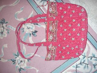  Vera Bradley Red Handbag So Cute