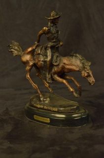 Frederic Remington Arizona Cowboy Horse Western Statue Sculpture 100