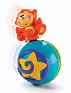 Fisher Price Go Baby Go Crawl Along Musical Ball New