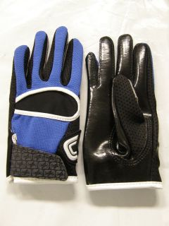 Cutters 017 Original Receivers Football Gloves Youth Kids Royal Blck