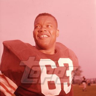  Football Original Color Negative Fred Robinson Cleveland Browns