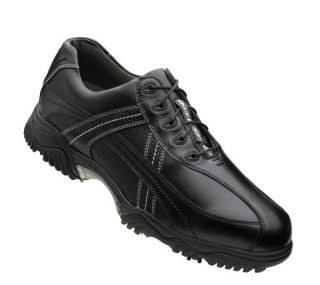 footjoy contour series golf shoes 54065 black wide 10 5