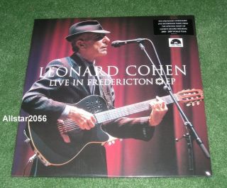 2012 LEONARD COHEN LIVE IN FREDERICTON RARE 5 TRACK 12 EP RECORD STORE