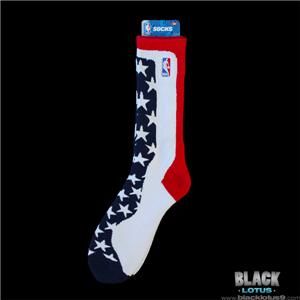 New RARE for Bare Feet Originals NBA Veterans Day USA Crew Socks Large