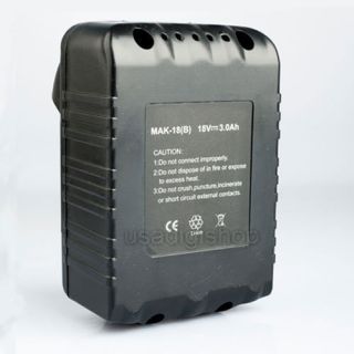 18V 3Ah Battery for Makita BHP452 BDF452 BHP454 BL1815 194309 1 194428
