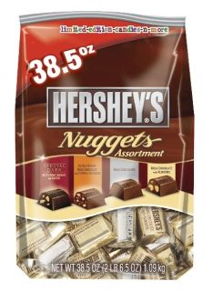 Bag Hersheys Chocolate NUGGETS ~ 4 Great Flavors 38oz