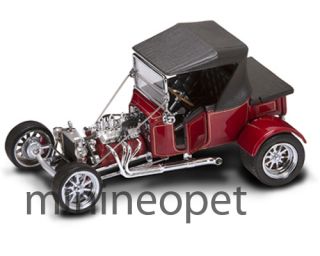 Road Signature 1923 Ford T Bucket Soft Top 1 18 Red
