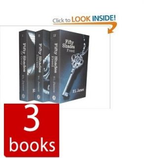 New Fifty 50 Shades of Grey Freed Darker Trilogy E L James 3 Book
