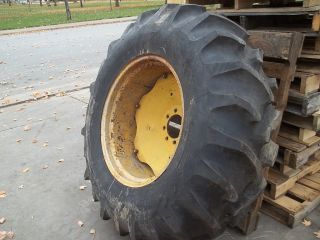New Goodyear 16.9 28 Tractor Tire on Ford(?) Rim