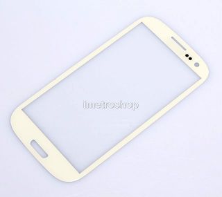 In NEW White Outer Screen Lens Glass Samsung Galaxy S3 SIII i9300 or