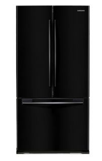 NEW Samsung Black 18 Cu Ft French Door Refrigerator RF197ACBP