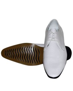 Mens Formal Shoes Casual Smart Lace Up Wedding Shoes Leather Slip on