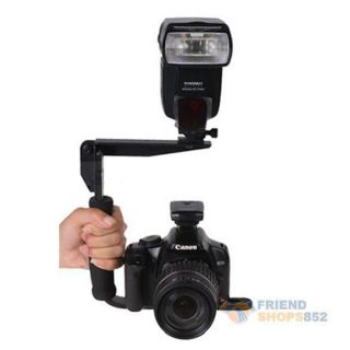 Flash Bracket Grip Camera Flash Holder Stand For Canon Nikon D5100