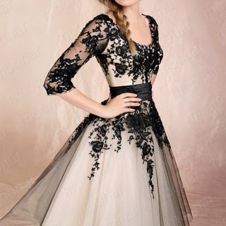Elegant Lady Wedding Bridesmaid Formal Prom Ball Gowns Cocktail Dress