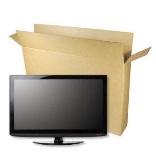 TV Moving Box for Flat Screen TV Up to 46 LCD LED Plasma Storage