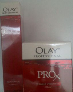 Lot of 2 ~Olay Professional ProX Wrinkle Smoothing & Eye Restoration