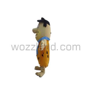 Fred Flinstone Mascot Costume (Brand New)   (Free Delivery within