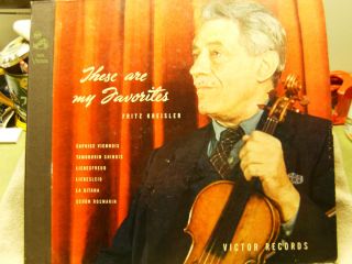 RCA 12 Alb Set 78 Fritz Kreisler Violin w ORCH E
