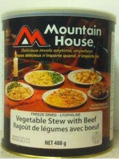 Mountain House Freeze Dried Food Single 10 Cans