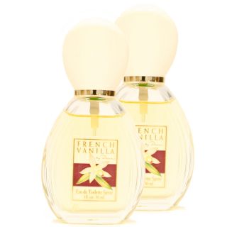 French Vanilla Perfume EDT Spray Pack 2 x 1 0oz Unboxed