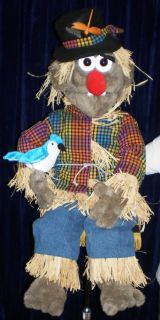 Professional Ventriloquist Puppet by Bev Cipperly Brand New Scarecrow