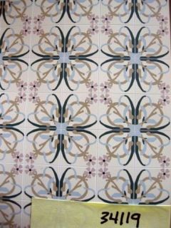 vinyl floor tiles nouveau design 34119 matte finish 