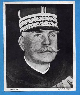  WWI French General Joseph Joffre Photo