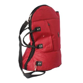 Lightweight French Horn Case Purplish Red Soft Gig Bag Coarse Grain