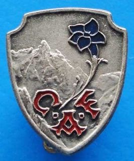 France Pin Membership Belong French Alpine Club Caf Alpin Français