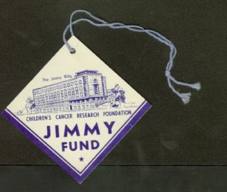 Late 1950s Jimmy Fund BB Card Ted Williams