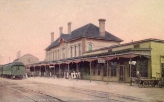 Missouri 1908 Frisco Railroad Depot Springfield MO