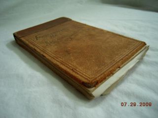 1927 antique FOGELSVILLE pa HALL handwritten journal