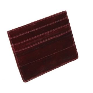 Eel Skin Card Holder Front Pocket Wallet