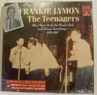 Frankie Lymon The Teenagers SEALED 5 Rec Set for Colle